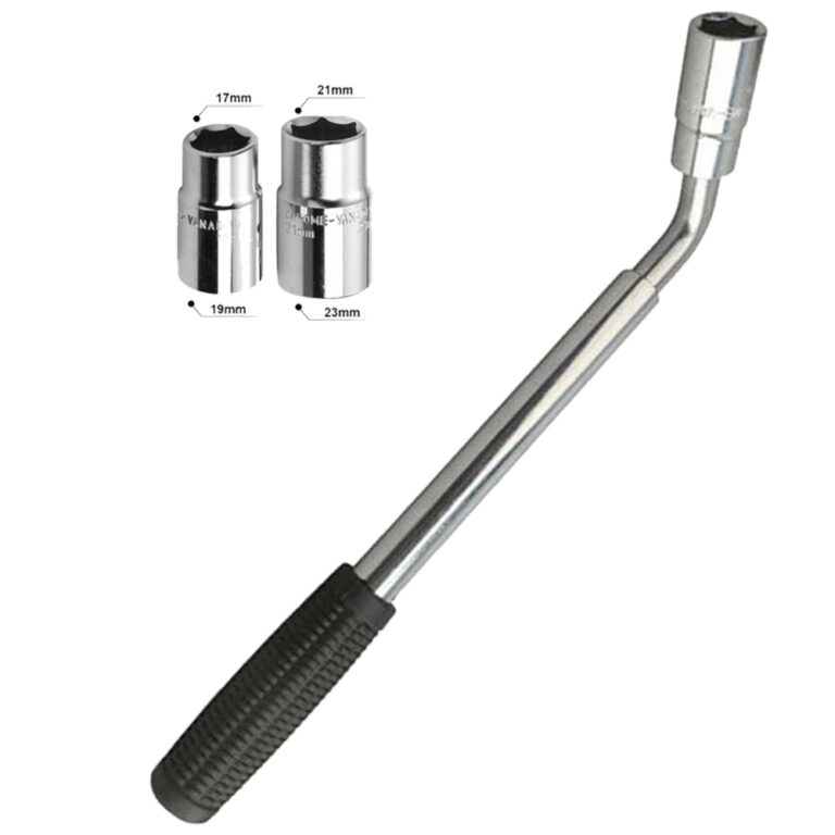 Van Car Brace Tyre Nut Opener Socket Wrench17,19mm&21,23mm Extendible