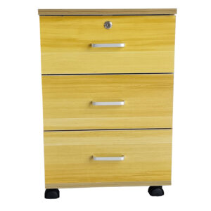 3 Drawer Wooden Bedside Cabinet Furniture Storage Nightstand Side Table